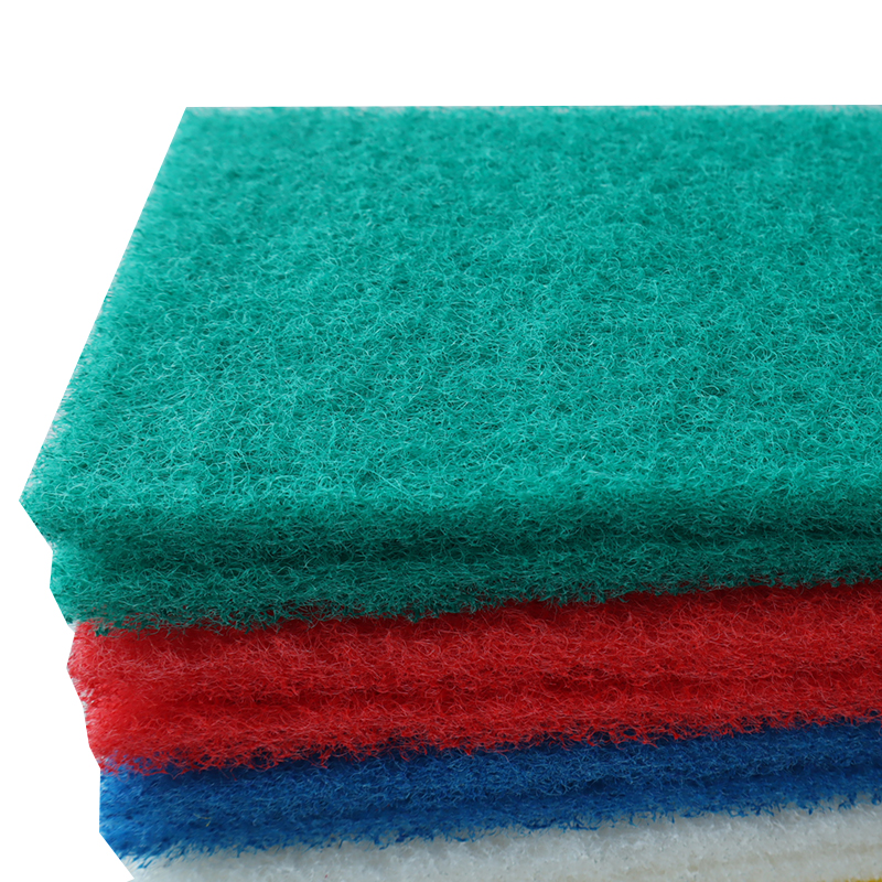 Customized Kitchen Scouring Pads Corrosion Proof Wear Resisting Portable
