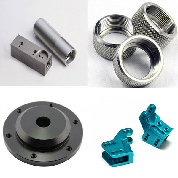 4 Axis CNC Turning Milling Parts Anodizing Aluminum Machining Parts