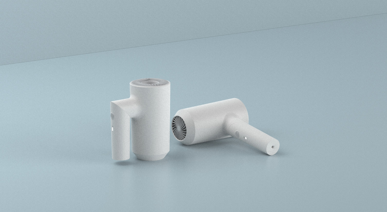 Foldable Handle Infrared 600W Wireless Hair Blow Dryer