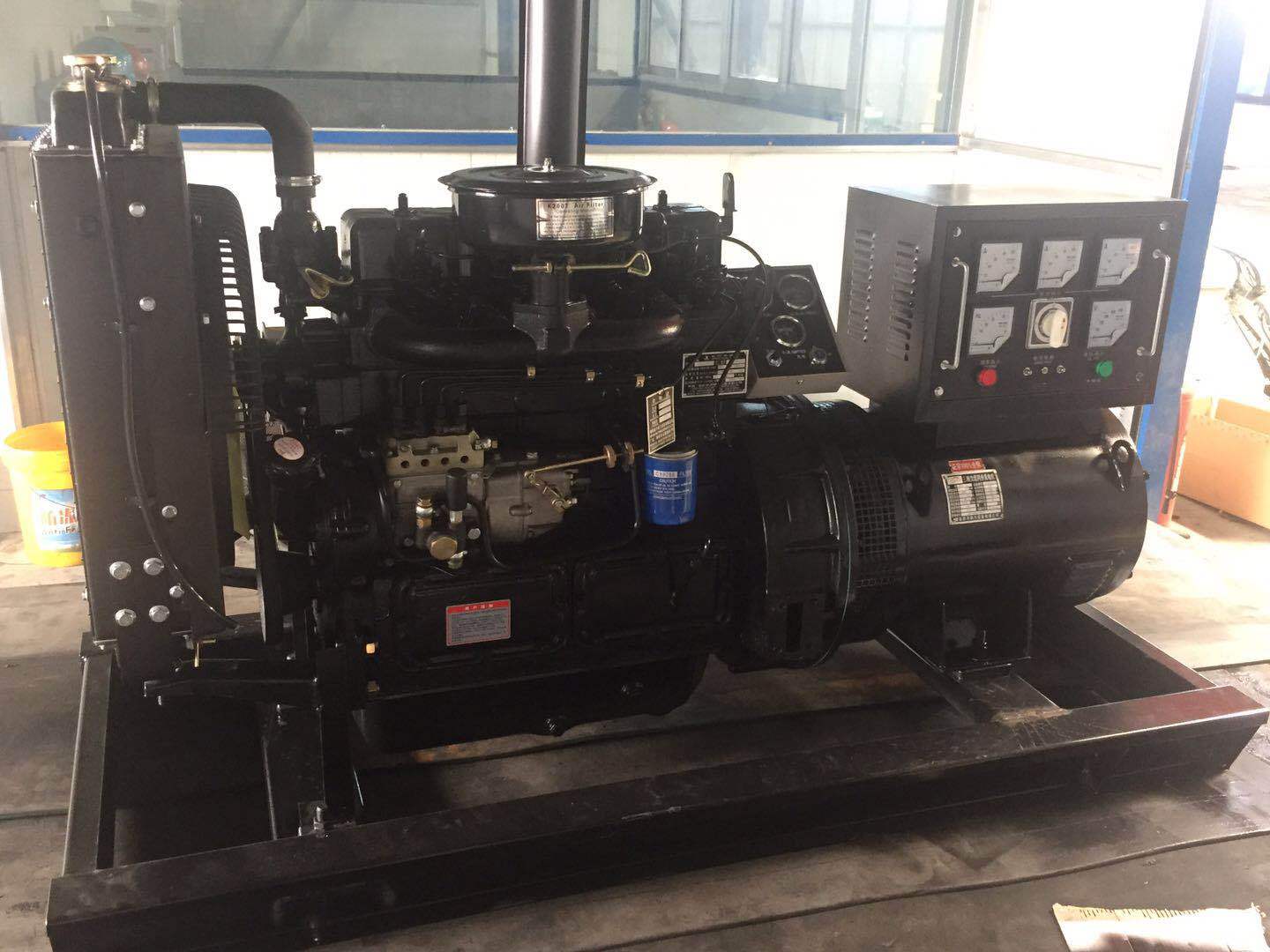 ISO9001 Certified 30KW Diesel Generator Set with Weifang Series and Portable Air Filter
