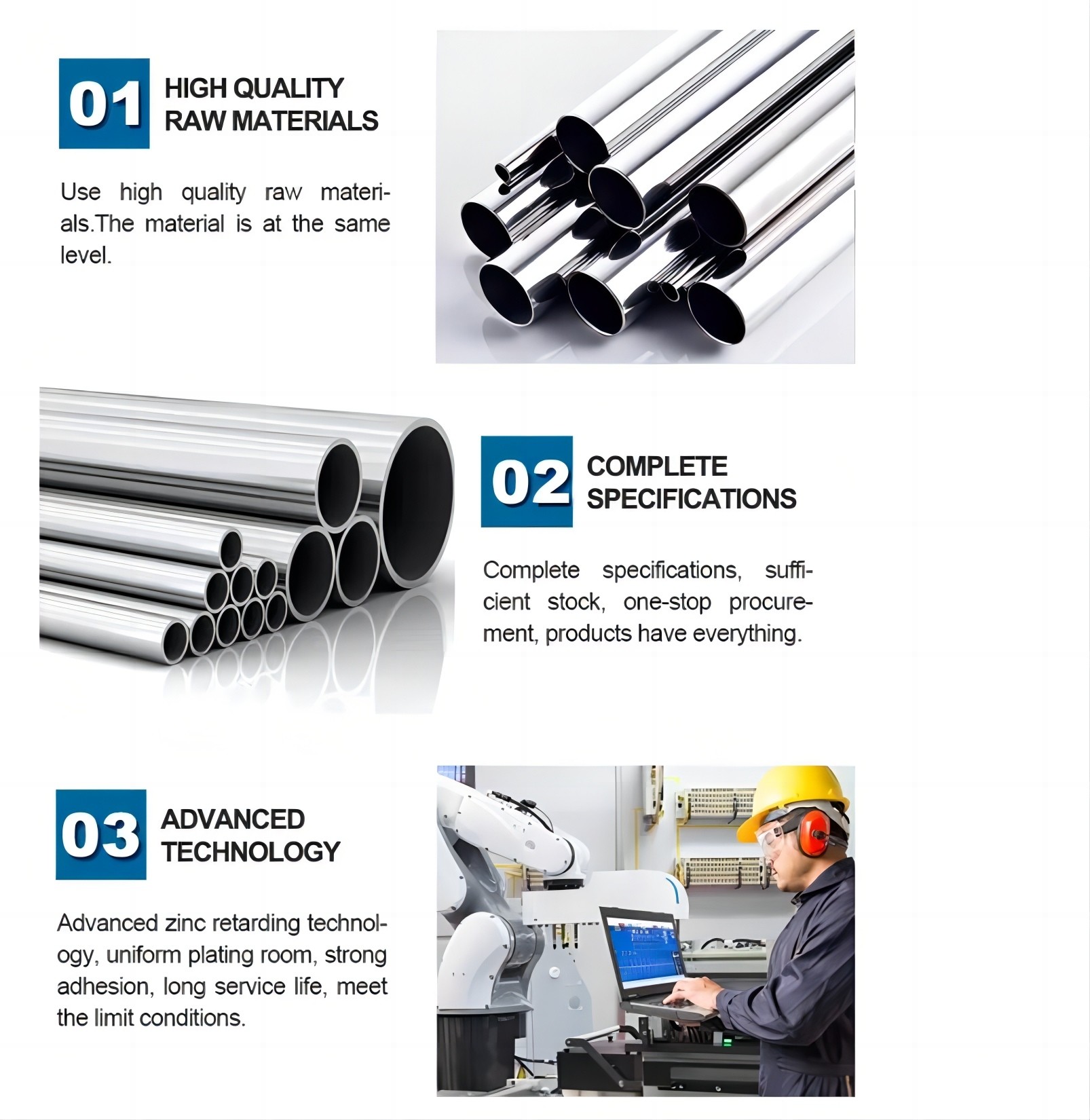 304l Din 17457 Welding Thin Stainless Steel Tube 1 1/4 31.75mm OD 122mm Hot Rolled