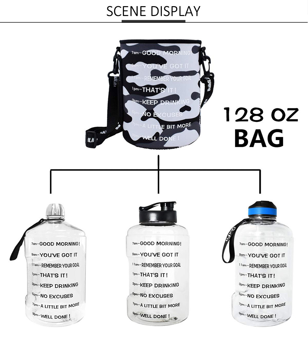 Camouflage Neoprene 1 Gallon Water Bottle Sleeve