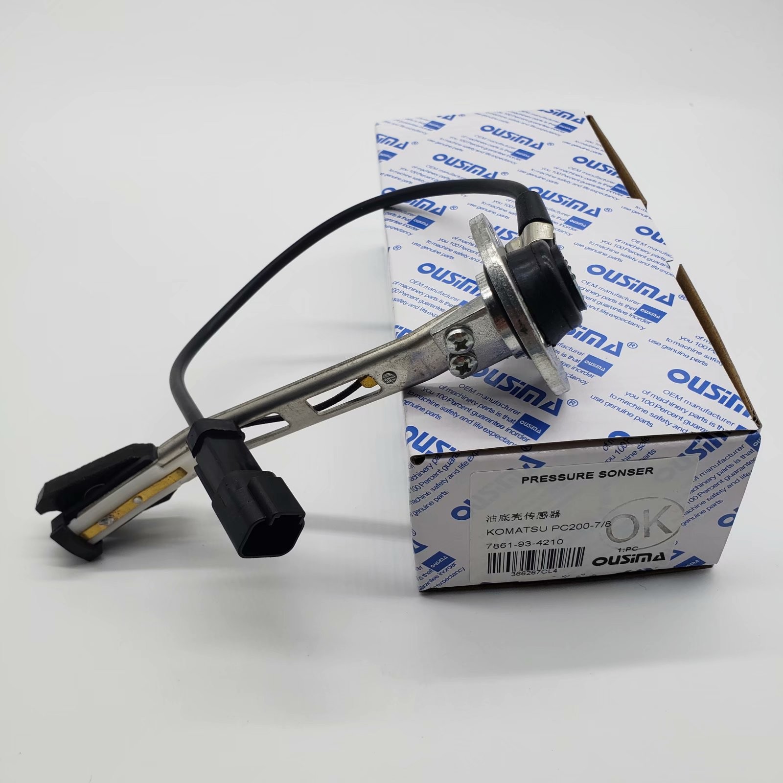 PC200-7 PC200-8 Excavator Sensor , 7861934210 Engine Oil Level Sensor