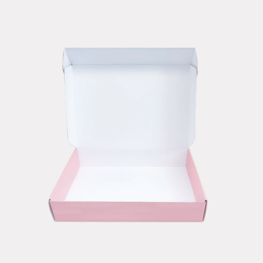 Custom Black Foldable Kraft Corrugated Paper Packaging Gift Shipping Mailers Boxes with Logo
