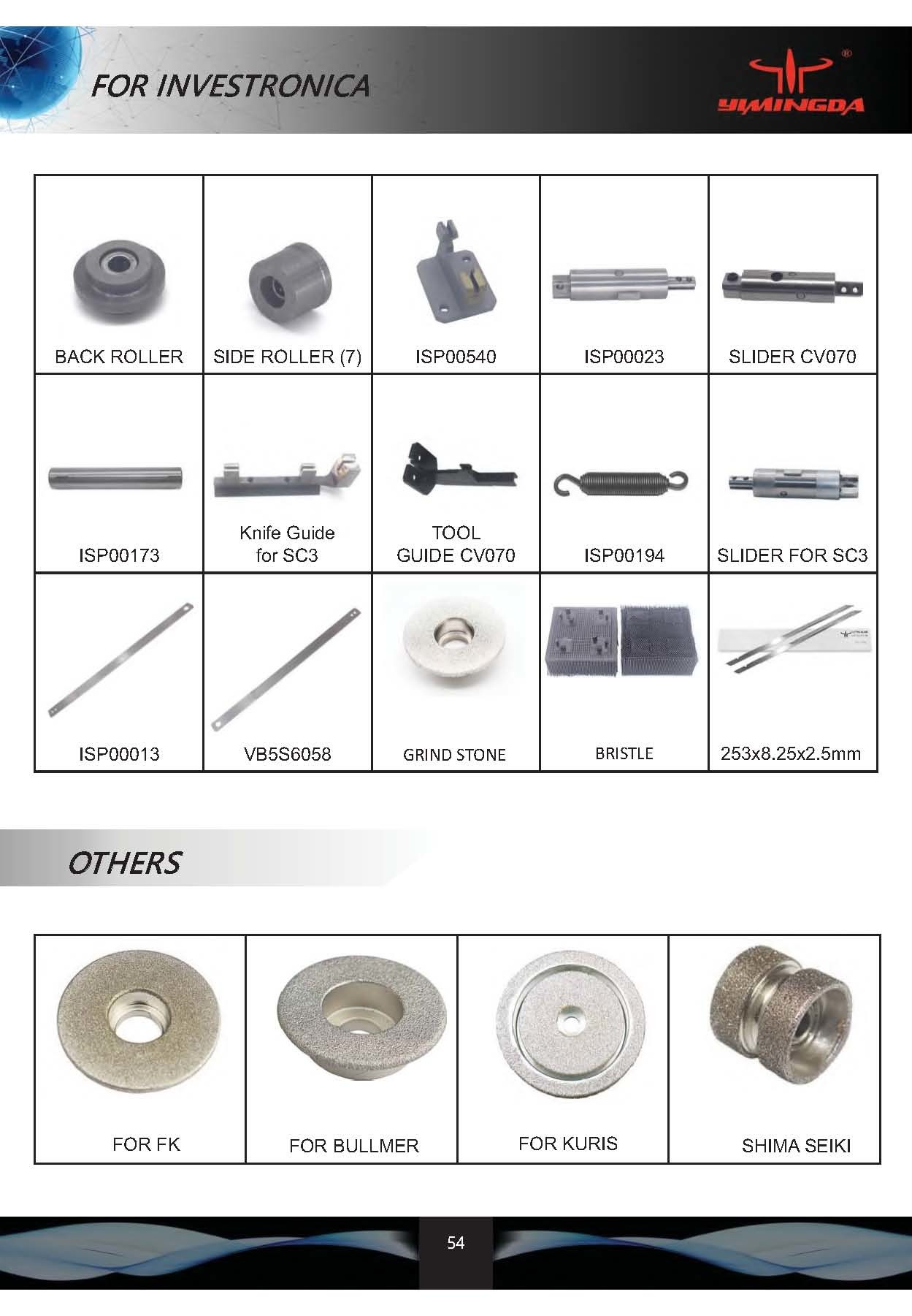 Flexo Link Auto Cutter Parts For Investronica Cutter, PN VB5S6058