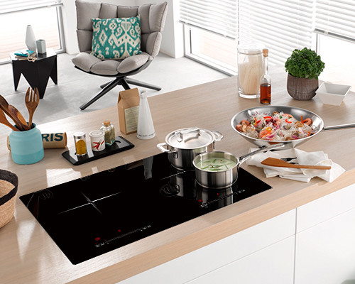 Zinc Alloy 5800W Three Burner Induction Cooktop