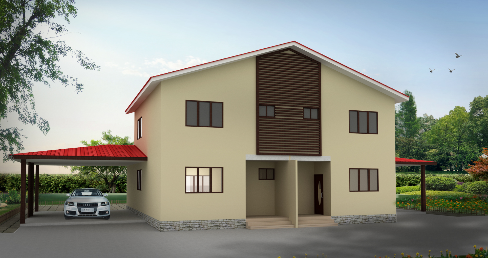 Restaurant Hotel Office Multi Storey Steel Building Fabricated High Rise Steel Structure