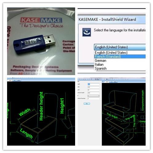 Quality Corrugated carton box CAD design software for sale