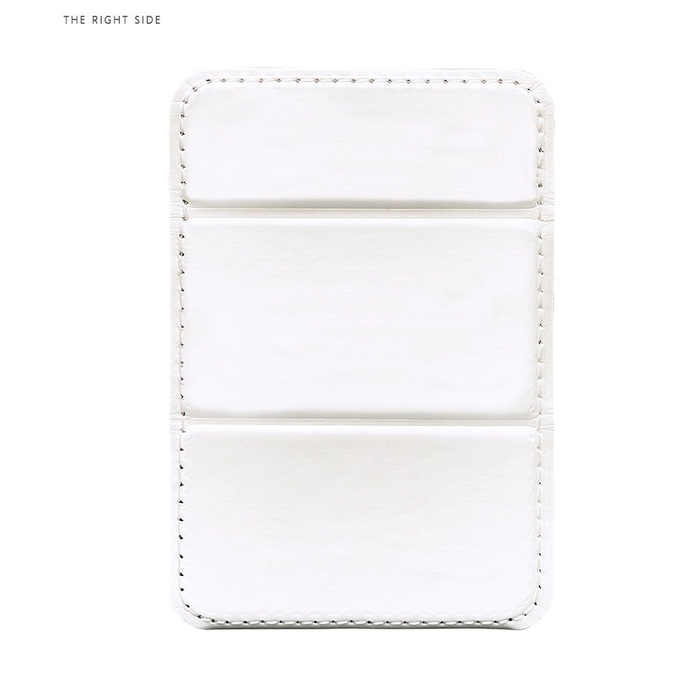 Double Row Heat Transfer Sublimation Phone Card Holder Stand Folding Design