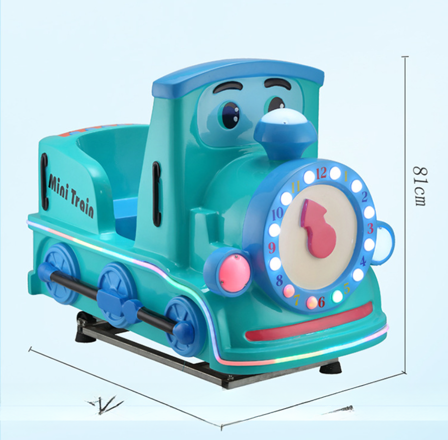 Dreamland coin operated kids swing game machine electric children train kiddie rides on car