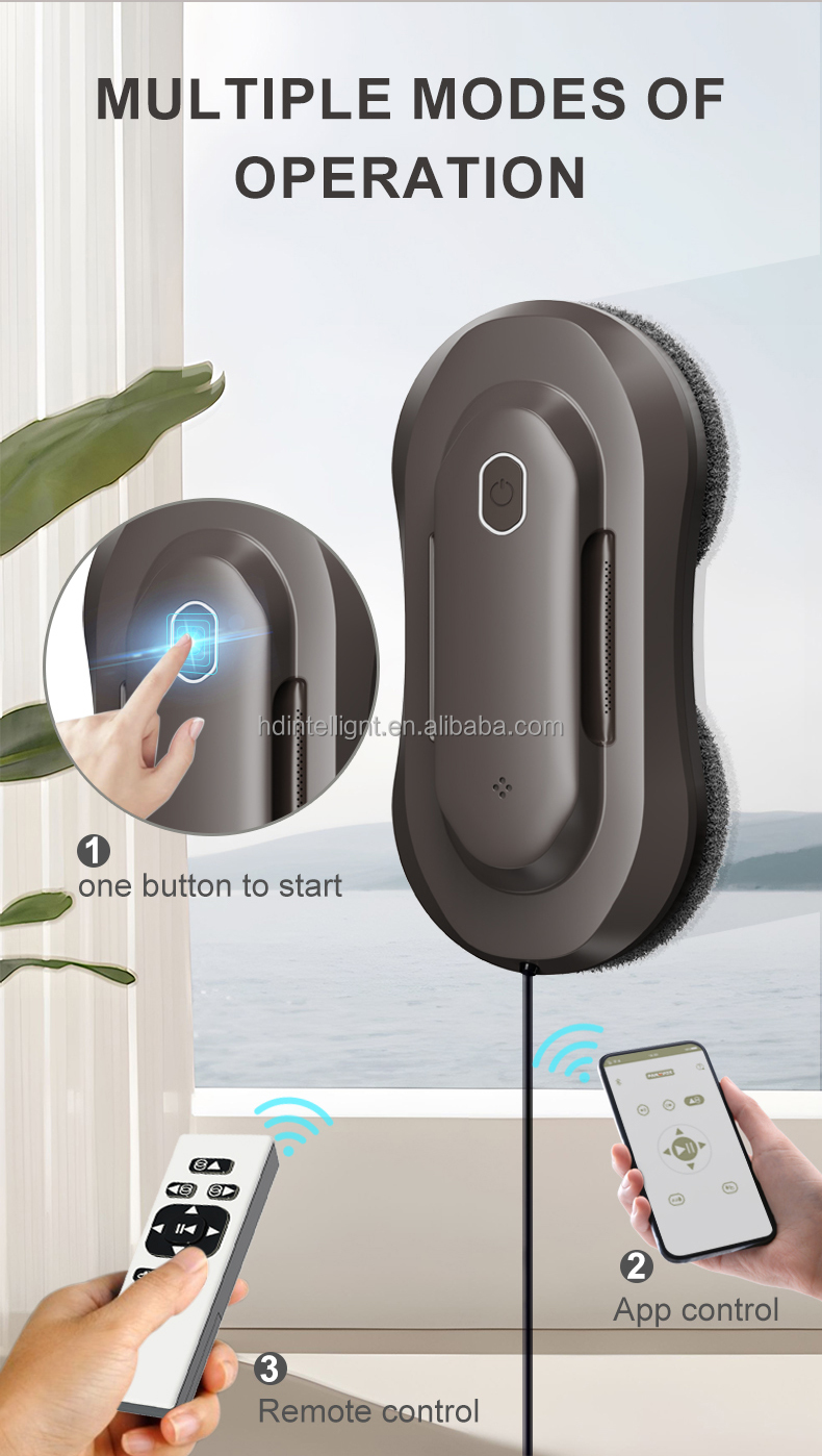 295mm Smart Home Clean Robot 3000pa Powerful Window Robot Vacuum Cleaner
