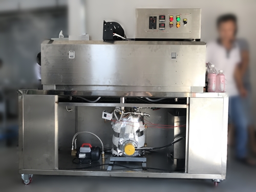 380V Label Sleeving Steam Shrink Tunnel Machine For Bottles Cans