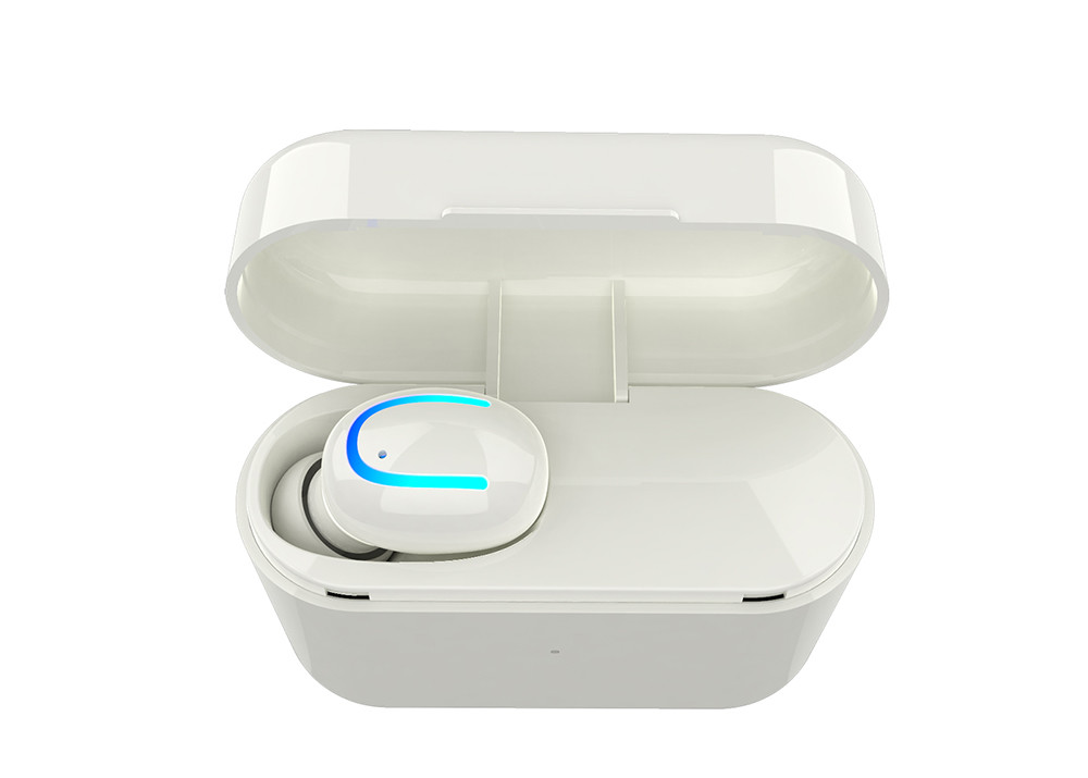 Christmas Gifts Cheap Mono Bluetooth Earphone/Headphone with 500mah charging case