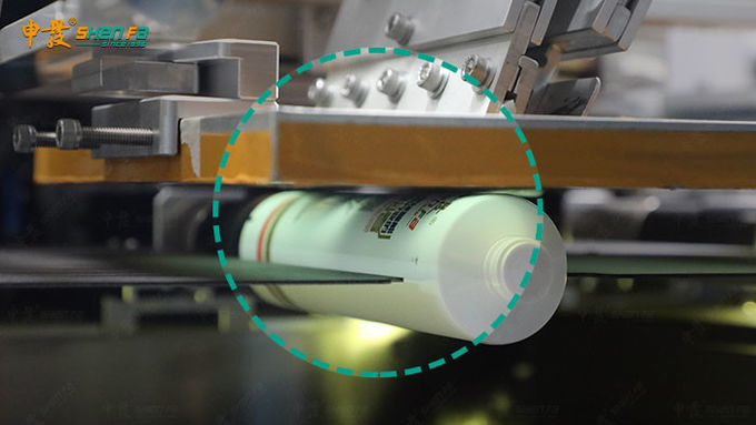 Colors Overprinting Tubes Silk Screen Printing Machine With Vanishing