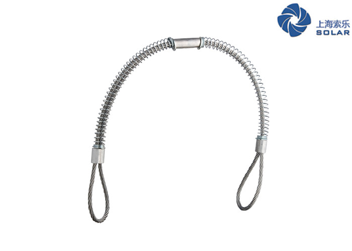 1/4'' 3/8'' Whip Check Cable , Galvanized Carbon Steel Hose Safety Cable