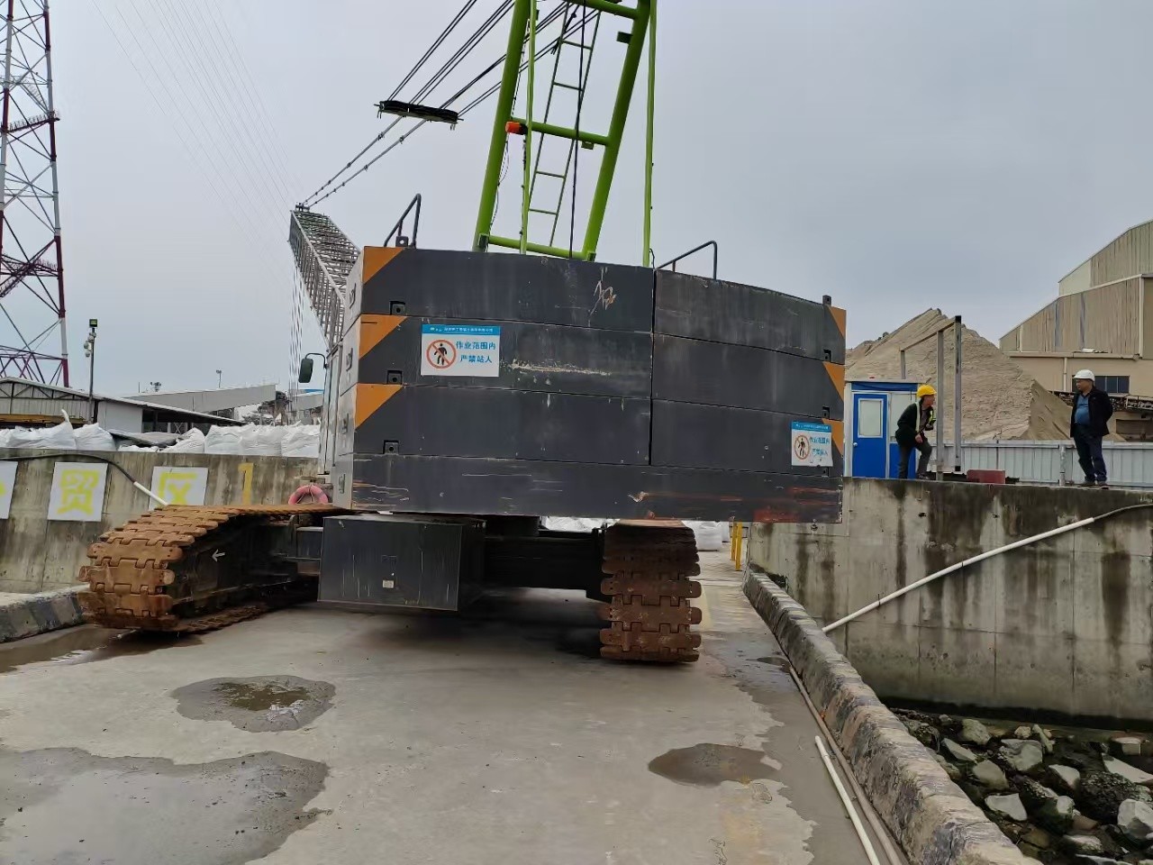 Zoomlion Crawler Crane 85 Tons, Has a Mature Used Crawler Crane Export Experience