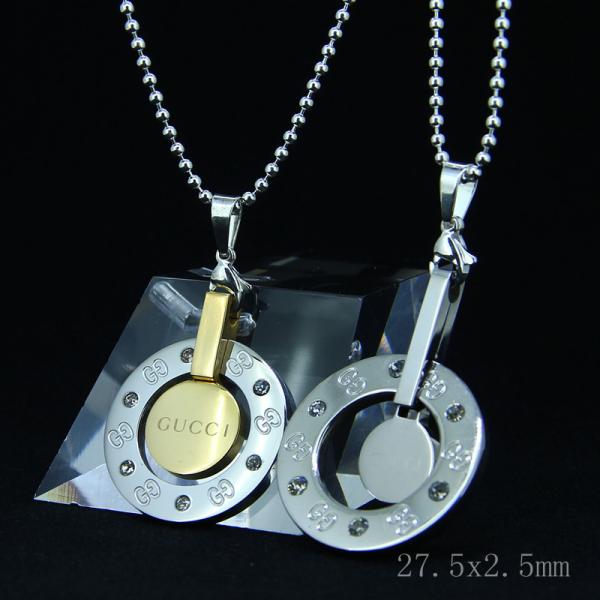 Fashion High Quality Fashion Stainless Steel Round Shapped Necklace Pendant
