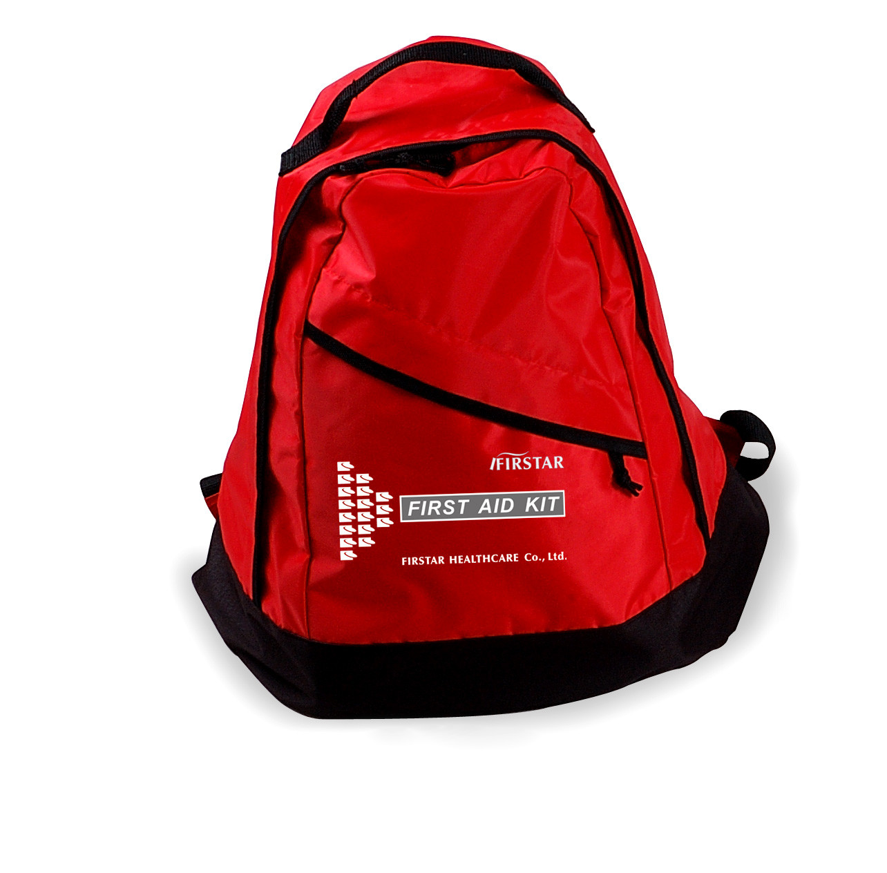 Large Capacity Survival First Aid Bag Waterproof Red Outdoor Medical Backpack