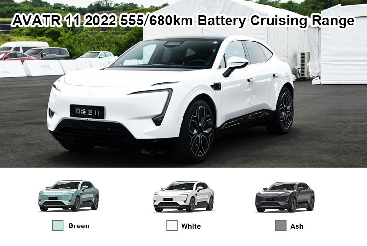 High Speed AVATR 11 Electric SUV with 80% Fast Charge 555km Pure Electric Range