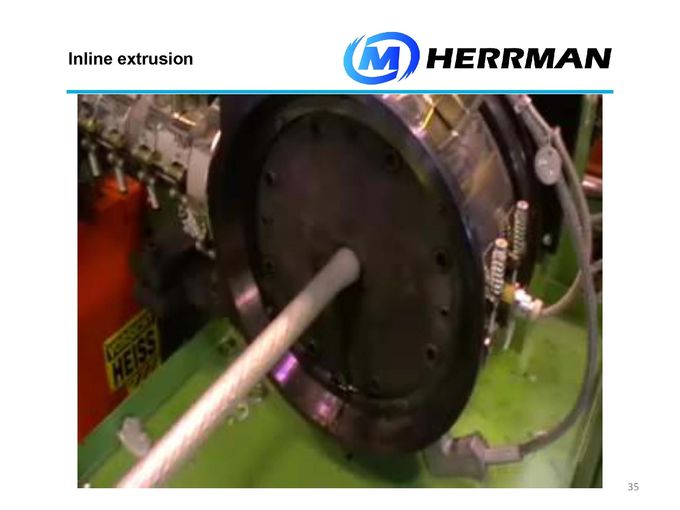 120mm Cable Extrusion Line