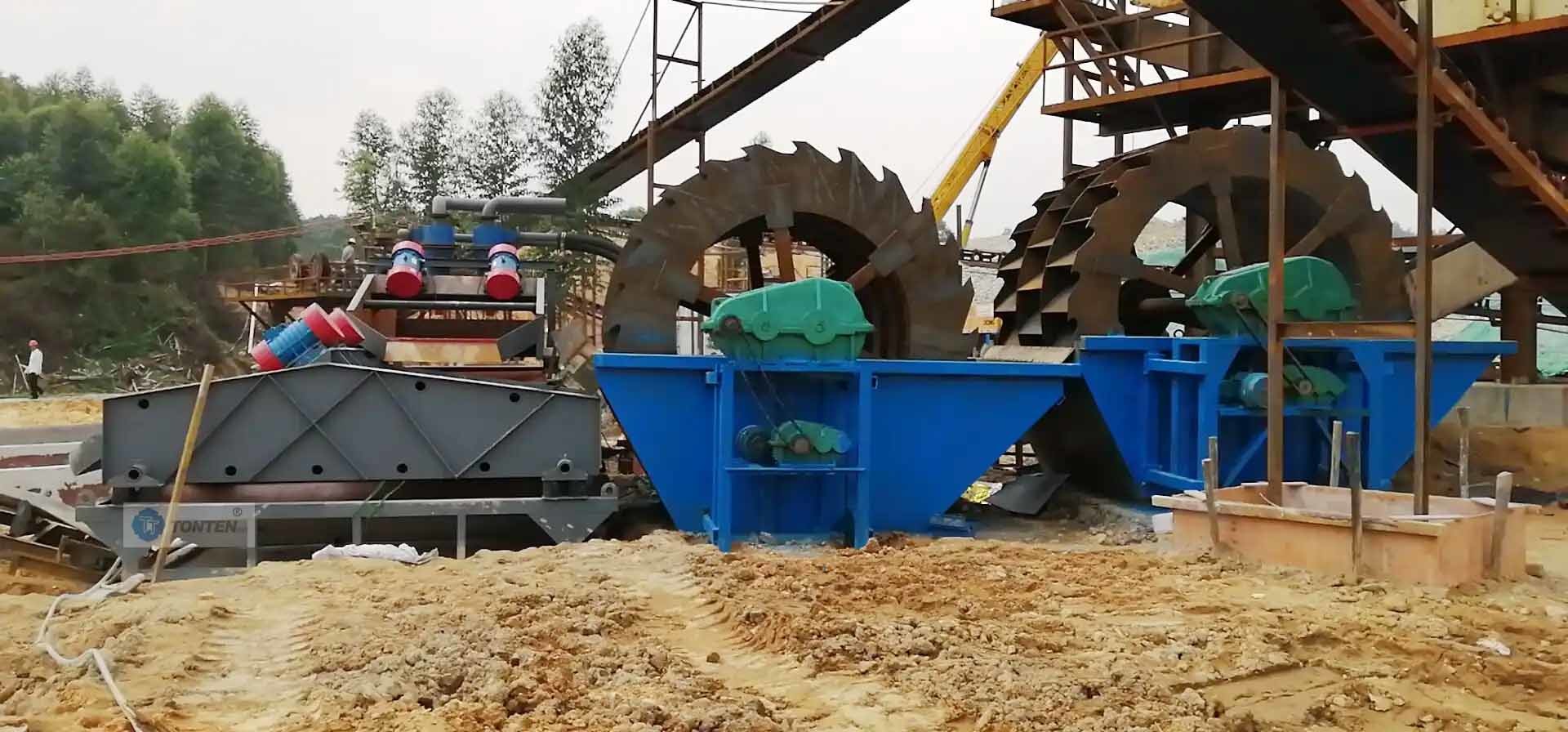 Aggregate Gravel Sand Washing Machine Plant Scrubber Washing Machine