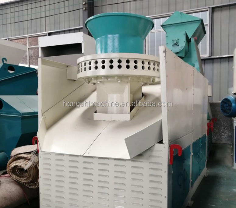 0.8-1t/h Coffee Husk Briquetting Machine , High Speed Cotton Stalk Press Machine
