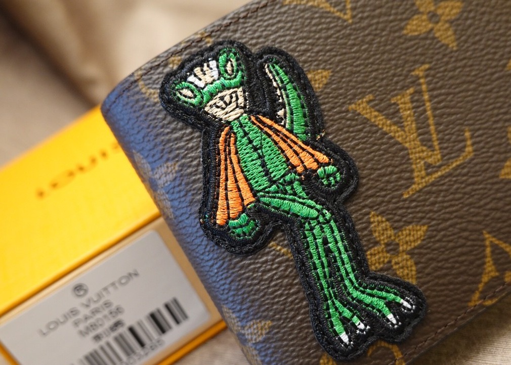 Cartoon Embroider Luxury Brand Wallet
