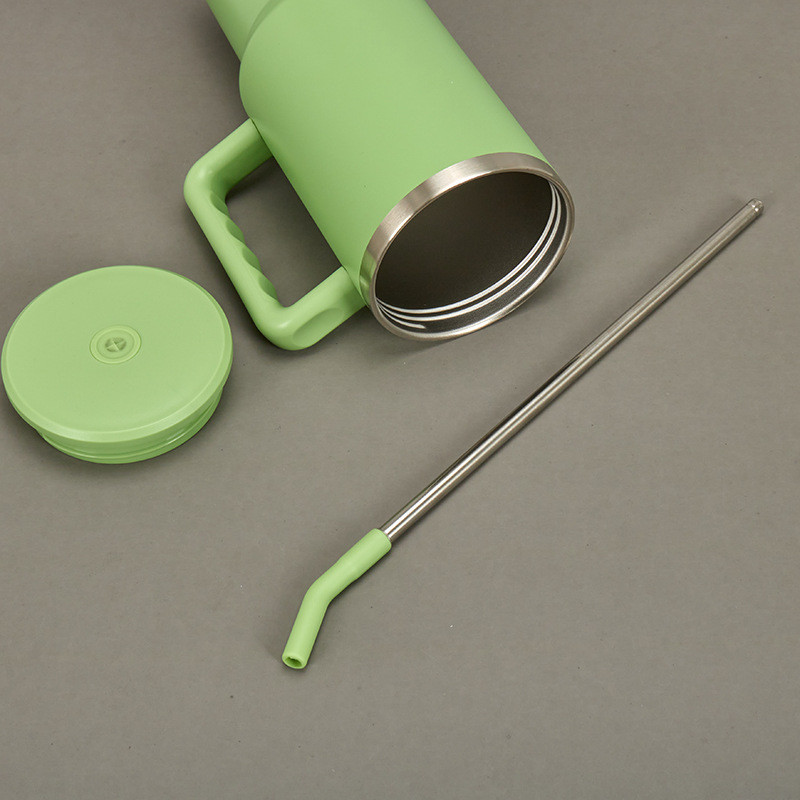 Quencher 40oz With Handle Stanless Steel Vacuum Seal Tumbler
