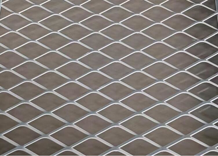 Galvanized 9 Gauge Expanded Sheet Metal For Walkway Platform
