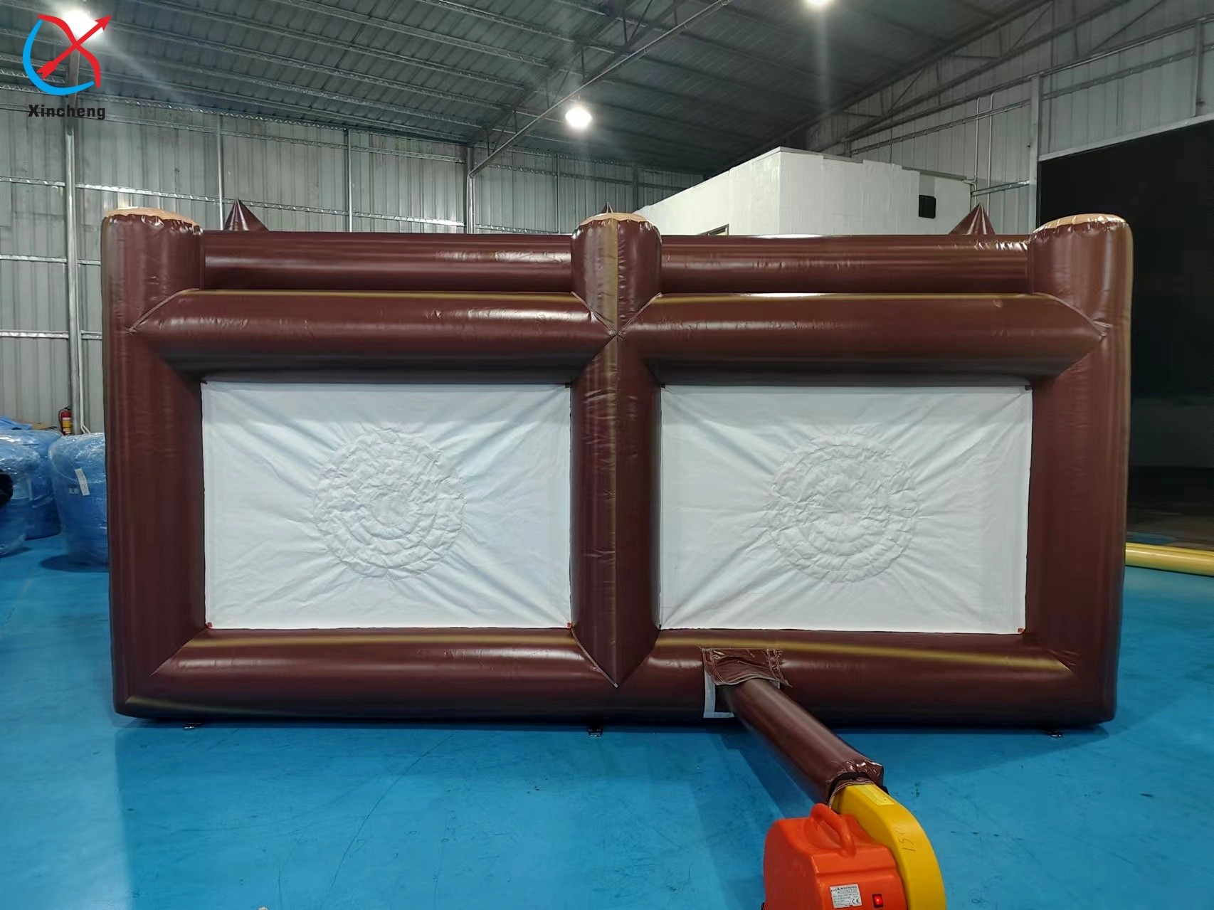 Factory Commercial Interactive Inflatable Axe Sport Game Inflatable Shot Game