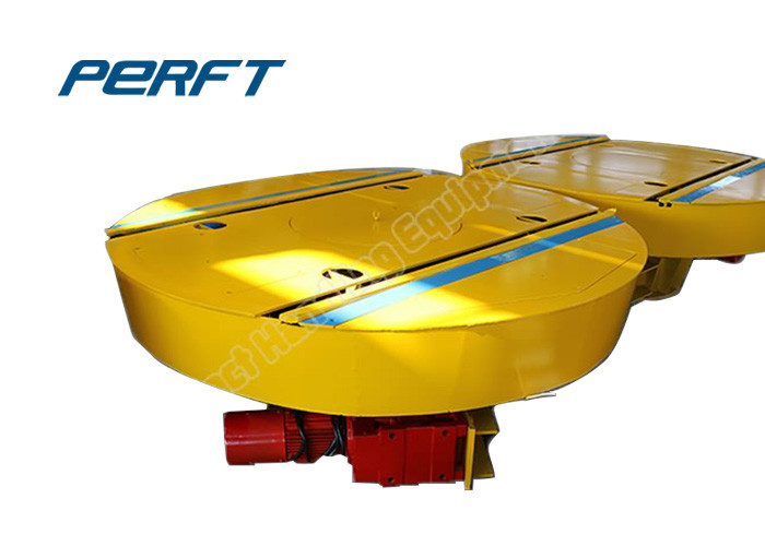 Heavy Duty Stuff Handing Remote Control Manual Pallet Turntable For Warehouse