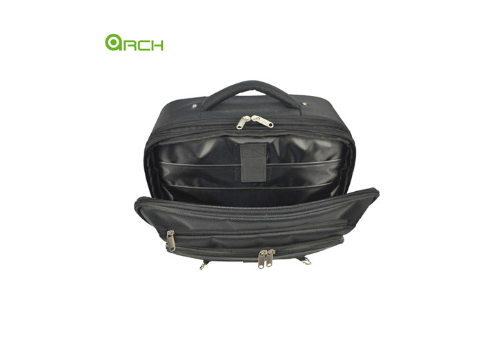 Multi-Pockets 1200d Polyester Carry on Luggage wheeled trolley backpack