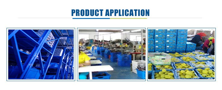 Storage Boxes Lid Attached Folded Plastic for Industry China Factory Storage Boxes & Bins Food Container Eco-friendly Foldable