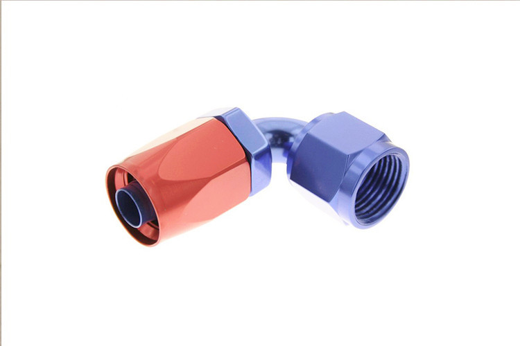 CNC Aluminium Universal Motorsport Parts 90 Degree Hose Fittings