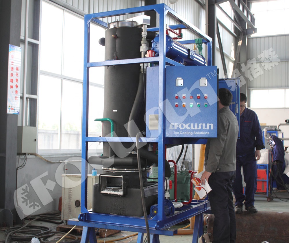 Provided Video Inspection 3T Tube Ice Maker for Restaurant Ice Tube Machine