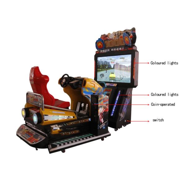 46 Inch Oem/Odm Racing Game Machines For Game Center / Kid'S Playground