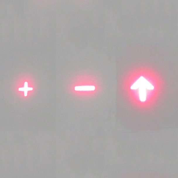 22mm DOE Laser Module Source Arrow Indicator Laser Light 100mw