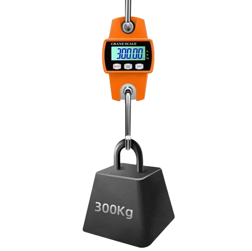 ABS Alloy Steel Diecast Electronic Mini Digital Crane Scale 100kg 200kg 300kg Livestock Hanging Weighing Equipment for Hunting