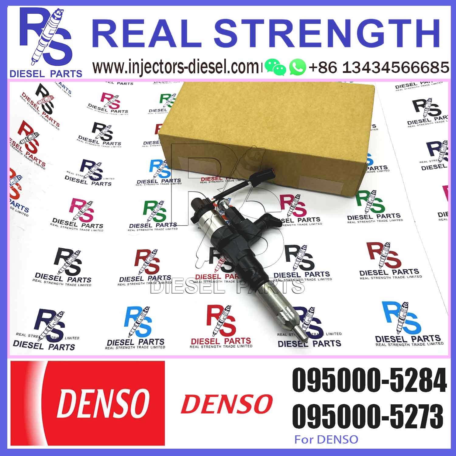 Original Fuel Injector 095000-5280 095000-5283 095000-5284 For Truck J08E 23910-1360 23670-E0291 23670-E0290