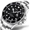 Buy cheap Business Fashionable Automatic Mechanical Watch Black Dial Date Display from wholesalers