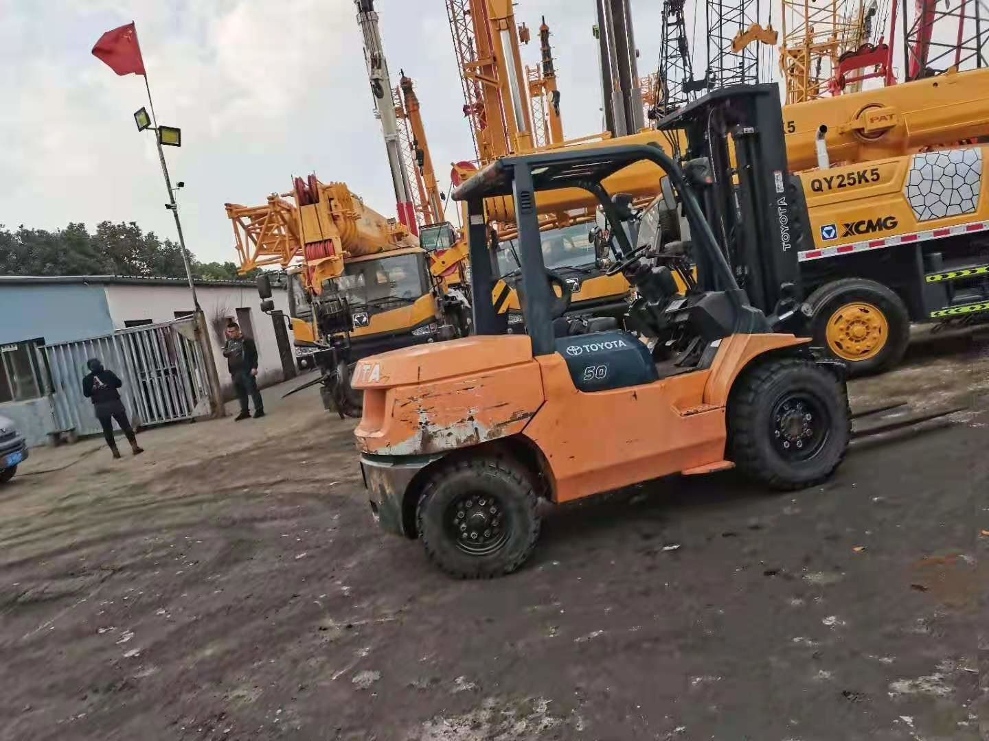 Loading Unloading Storage 5T 8FD50N Second Hand Forklift