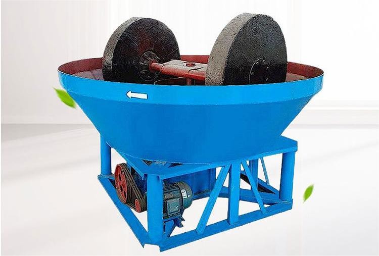 Gold Wet Pan Mill Gold Processing Grinding Mill Double Roller Gold Plant