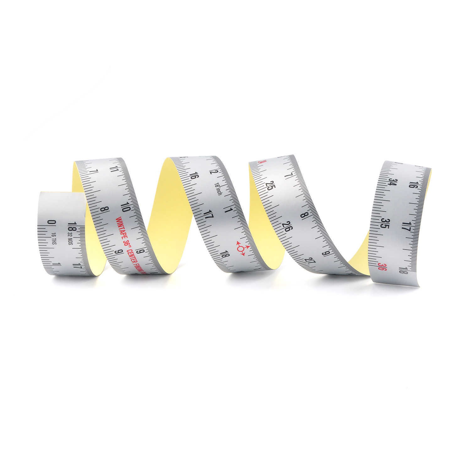 Versatile Paper Measuring Tape Easy To Wintape 36 Inch Centre Find Adhesive Ruler For Metalworking