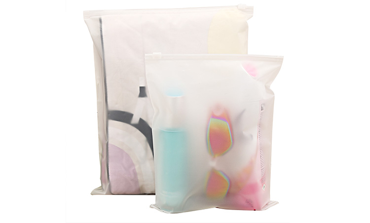 Cartoon Home Travel Custom Plastic Bags Cosmetic Waterproof Zipper Bag
