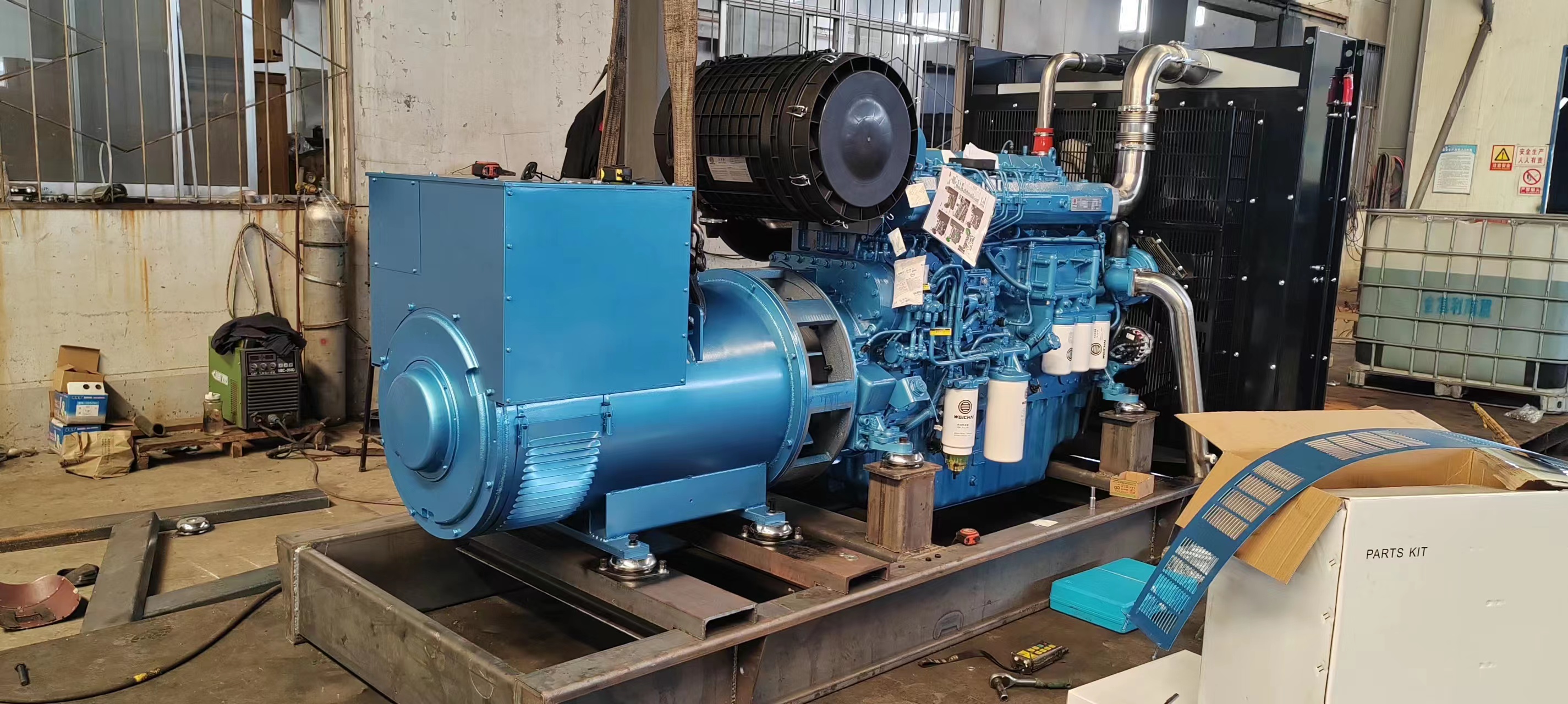 Powerful 625KVA Weichai Diesel Generator Set for Emergency Power Supply in Schools