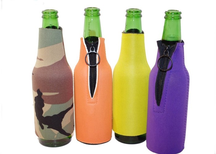 Heat Preservation Single Can Cooler Bag Multi Color 3mm - 4mm Thickness