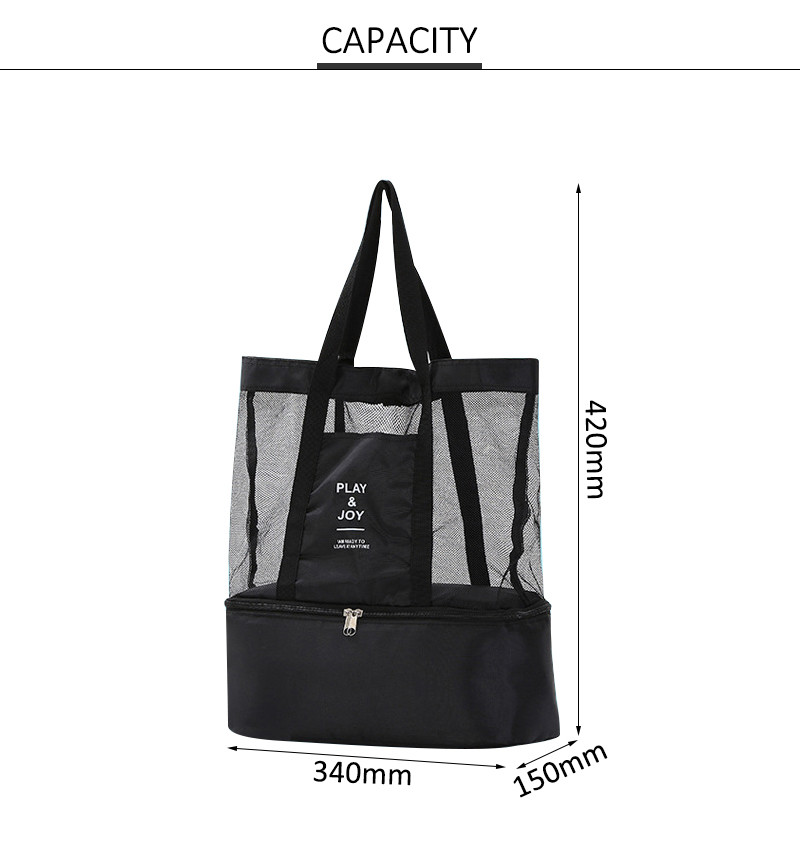 Aluminum Foil L34cm L137 Insulated Lunch Cooler Bags