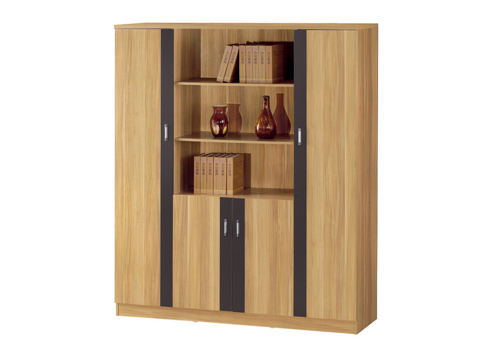 Particle Board Office File Cabinets Anti Scratch Surface 4 Door Credenza