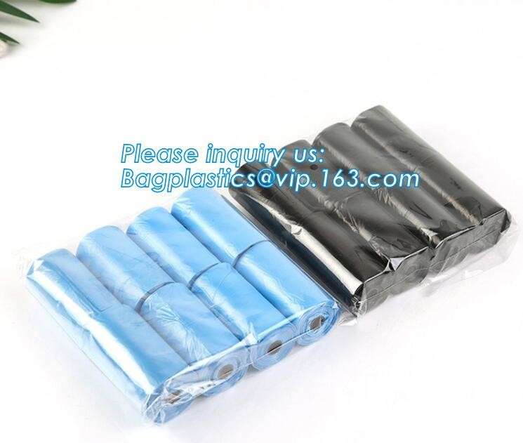 10 Rolls/150Pcs Plastic Pet Dog Waste Bags 33 * 22cm Durable Trash Cleaning Bag, cornstarch based compostable pet waste