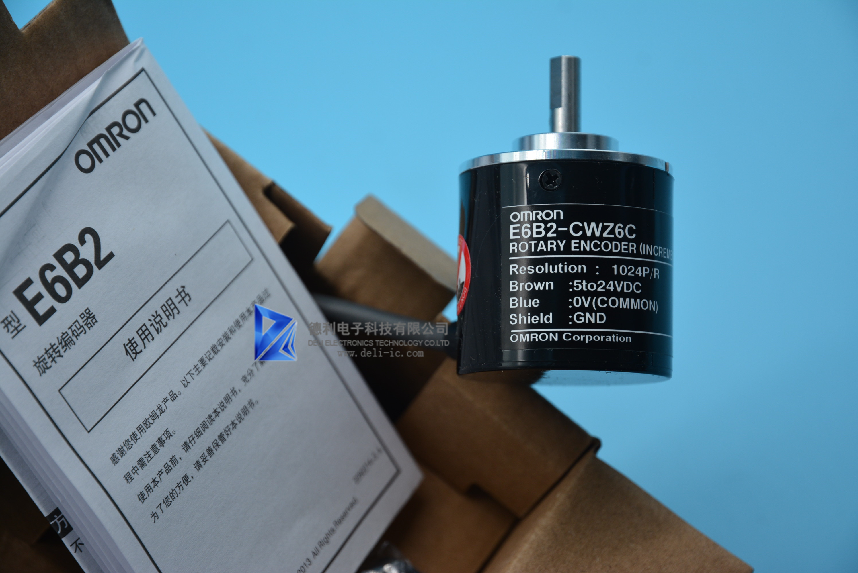 E6B2-CWZ6C 40mm General Purpose Rotary Encoder Incremental
